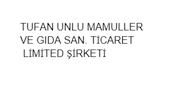 Tufan mamülleri